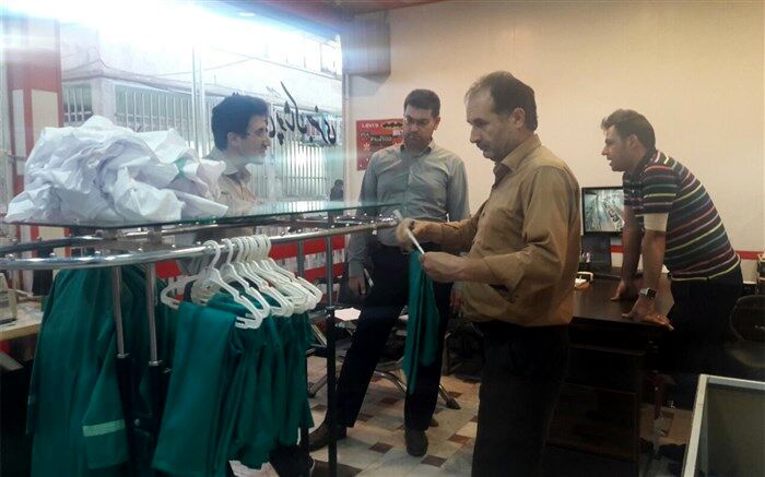 دومین مرحله بازدید از تولیدی‌های لباس فرم مدارس انجام شد