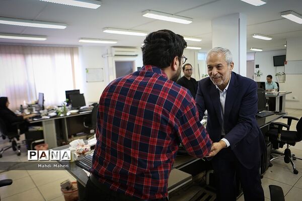 بازدید محمود میرلوحی عضو شورای اسلامی شهر تهران از خبرگزاری پانا