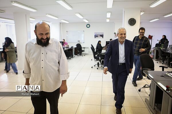 بازدید محمود میرلوحی عضو شورای اسلامی شهر تهران از خبرگزاری پانا