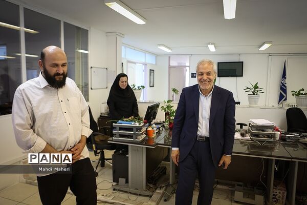 بازدید محمود میرلوحی عضو شورای اسلامی شهر تهران از خبرگزاری پانا