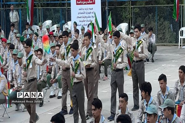 دومین روز حضور پیشتازان پسر خوزستان در نهمین دوره اردوی ملی نیشابور