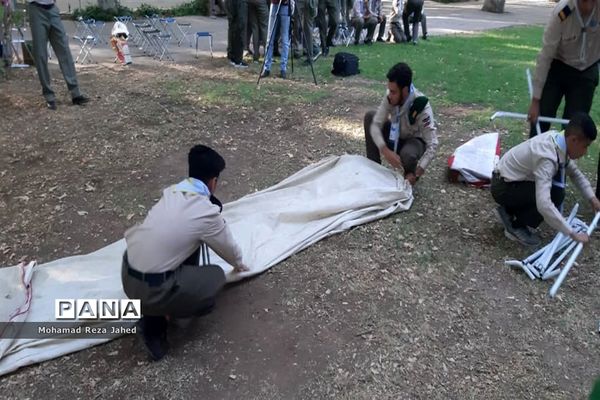 دومین روز حضور پیشتازان پسر خوزستان در نهمین دوره اردوی ملی نیشابور