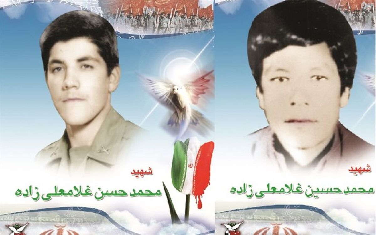تشییع پیکر مادر شهیدان غلامعلی زاده در قاین
