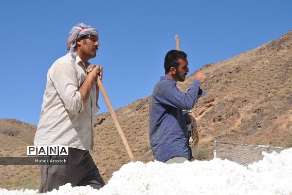 بازدید مسئولان از اردوی جهادی دانشجویان شهرستان خوسف