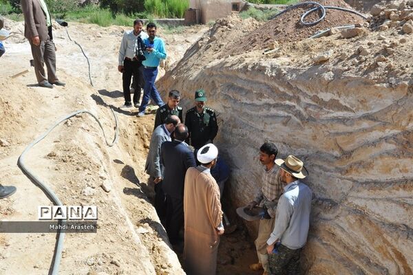 بازدید مسئولان از اردوی جهادی دانشجویان شهرستان خوسف