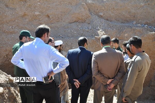 بازدید مسئولان از اردوی جهادی دانشجویان شهرستان خوسف