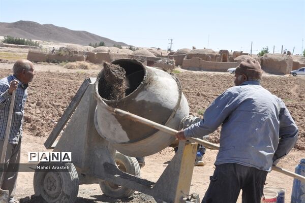 بازدید مسئولان از اردوی جهادی دانشجویان شهرستان خوسف