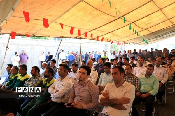 افتتاح پل شهید سید حسین آملی در ساری