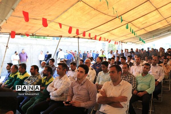 افتتاح پل شهید سید حسین آملی در ساری