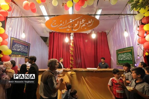 جشن عید غدیر در خیابان‌های مشهد