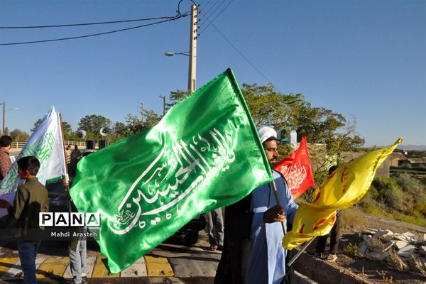 حرکت کاروان شادی غدیر در شهرستان خوسف