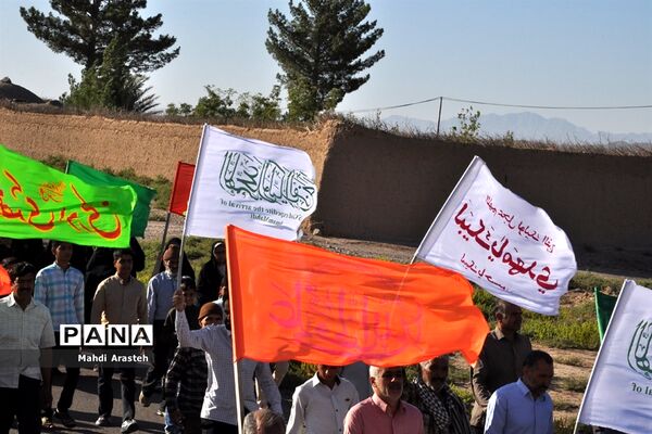حرکت کاروان شادی غدیر در شهرستان خوسف