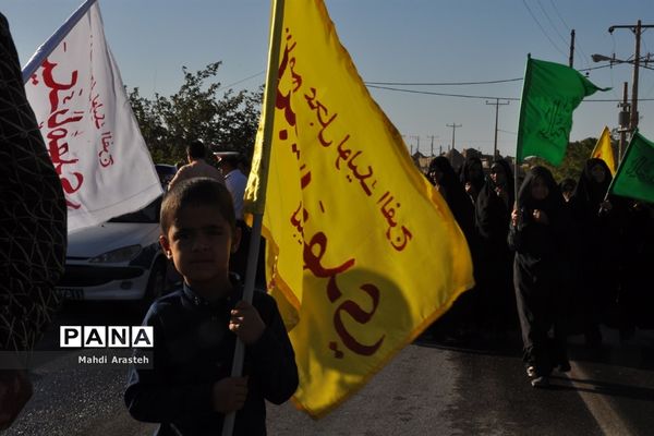 حرکت کاروان شادی غدیر در شهرستان خوسف