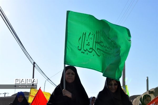 حرکت کاروان شادی غدیر در شهرستان خوسف