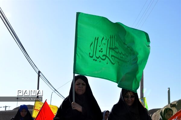 حرکت کاروان شادی غدیر در شهرستان خوسف
