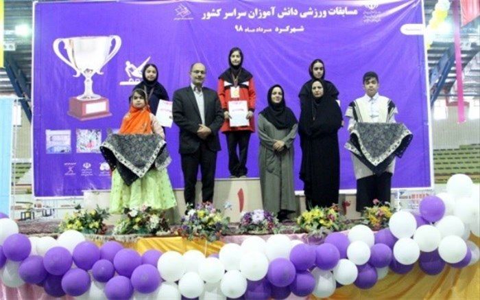 معرفی برترین‌های مسابقات قهرمانی ژیمناستیک دانش‌آموزان دختر کشور در شهرکرد