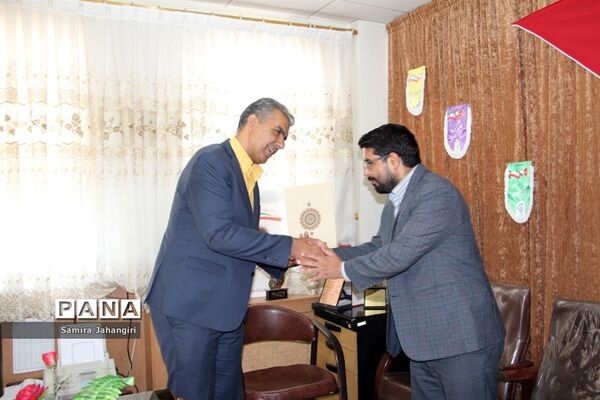 دیدار رئیس بسیج رسانه استان با مدیردانش‌آموزی  استان خراسان جنوبی