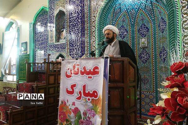 اقامه نماز عید قربان در مسجد جامع شهرستان آذرشهر