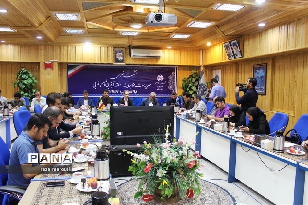 نشست خبری سرپرست مخابرات آذربایجان غربی به مناسبت روز خبرنگار