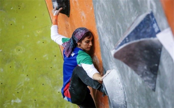 سنگ‌نوردی قهرمانی جهان؛ الناز رکابی به نیمه نهایی رسید