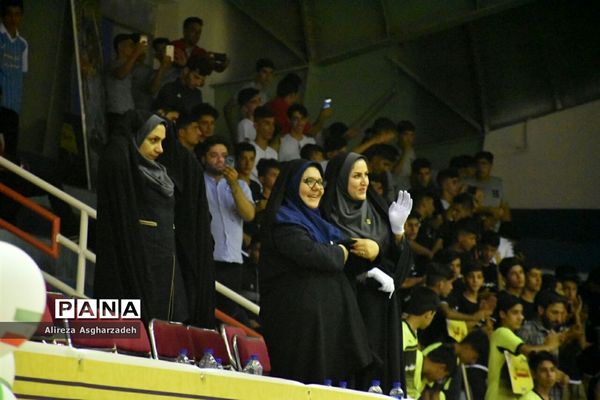 آیین افتتاحیه مسابقات فوتسال نونهالان و نوجوانان کشور