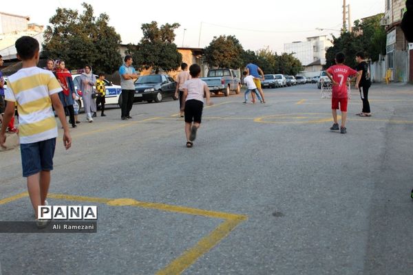 اجرای طرح «خیابان ورزش»  در قائم شهر