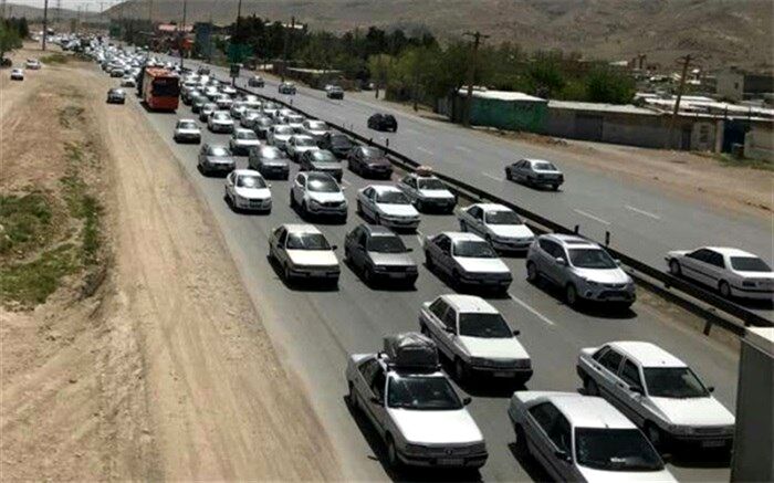 ترافیک نیمه سنگین در محور چالوس و آزادراه تهران_کرج