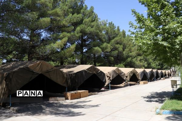 بازدید از فضای اردوگاه  شهید رجایی نیشابور جهت برگزاری اردوی ملی پیشتازان پسر