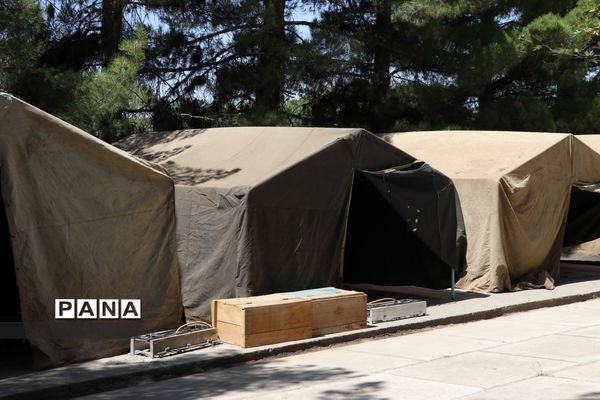 بازدید از فضای اردوگاه  شهید رجایی نیشابور جهت برگزاری اردوی ملی پیشتازان پسر