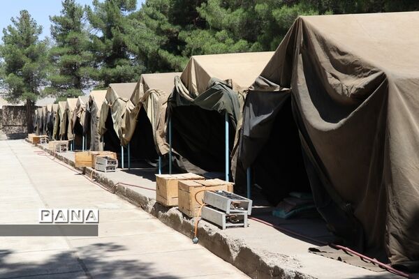 بازدید از فضای اردوگاه  شهید رجایی نیشابور جهت برگزاری اردوی ملی پیشتازان پسر