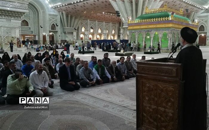 تجدید میثاق مسئولین خاورشهربا آرمانهای امام خمینی(ره)