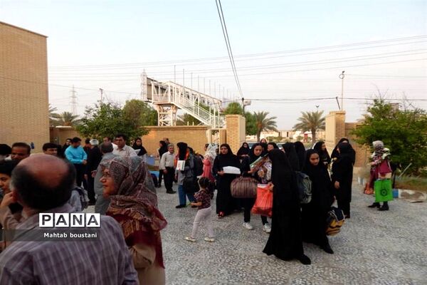 استقبال و تجلیل از دانش‌آموزان دختر افتخار آفرین استان بوشهر