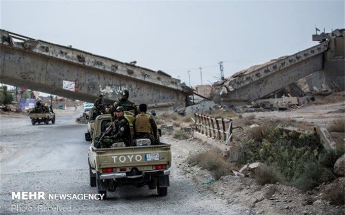 پهپاد ناشناس ۲ خودروی حشد شعبی را هدف قرار داد