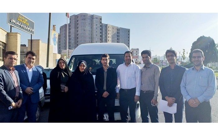 اعزام 7 نفر از دانش آموزان منتخب دختر به همایش ملی شوراهای برتر دانش آموزی