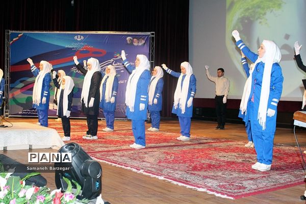 اختتامیه بیستمین جشنواره هنرهای تجسمی هنرستان‌های کشور در تبریز