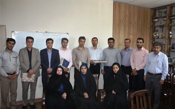 مراسم معارفه رئیس اداره سلامت و تندرستی اداره کل آموزش و پرورش استان زنجان برگزار شد