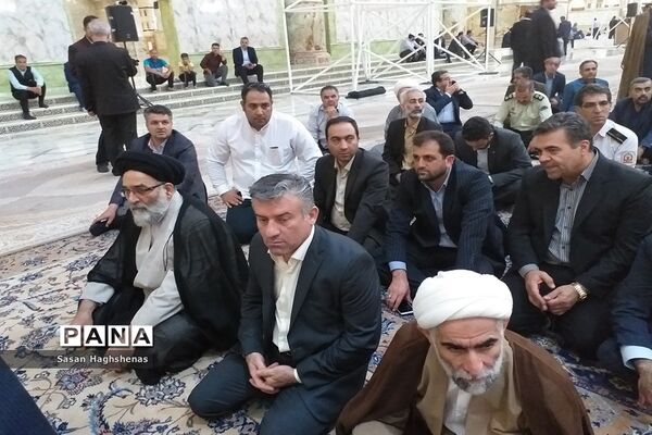 تجدیدمیثاق استاندار و فرمانداران استان تهران با آرمان‌های امام خمینی(ره)