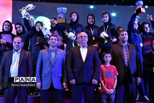 اختتامیه چهاردهمین دوره مسابقات فرهنگی ورزشی دختران مهر