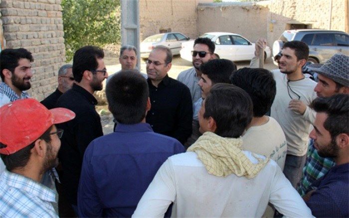 بازدید مدیرکل آموزش و پرورش استان از اردوی جهادی دانشجویان دانشگاه فرهنگیان همدان