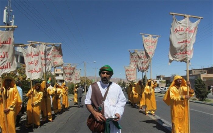 نوای کاروان نینوا به گوش می رسد/ حرکتی نمادین در بیرجند