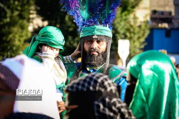 ورود نمادین قافله سید الشهداء به کربلا