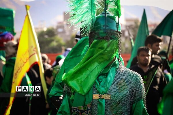 ورود نمادین قافله سید الشهداء به کربلا
