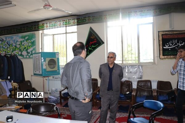 بازدید از مراکز توزیع لباس فرم دانش آموزان خراسان رضوی