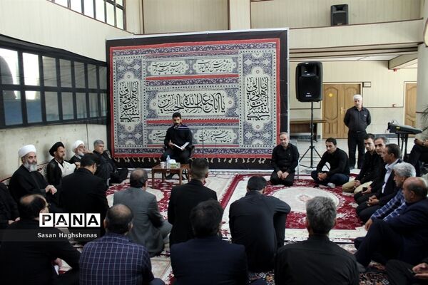 برگزاری مراسم عزاداری ابا عبدالله حسین(ع) درفرمانداری اسلامشهر