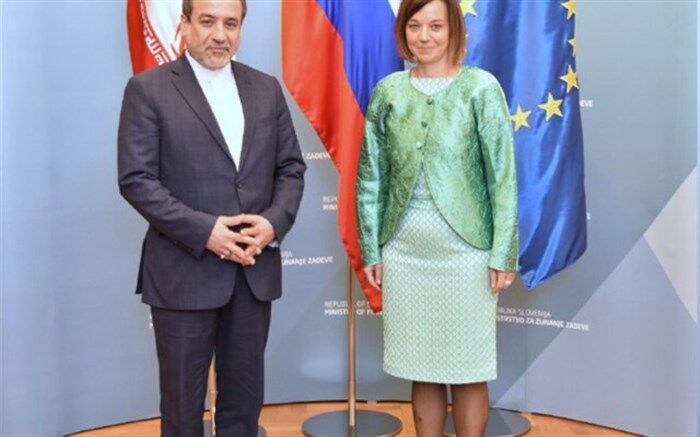 رایزنی عراقچی با معاون وزیر خارجه اسلوونی