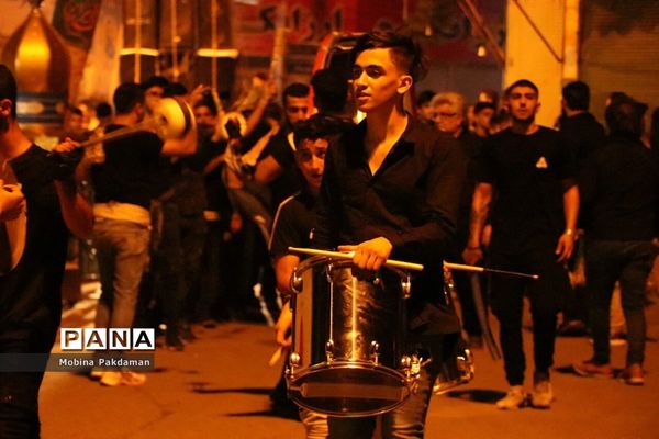 عزاداری شب ششم ماه محرم در ساری