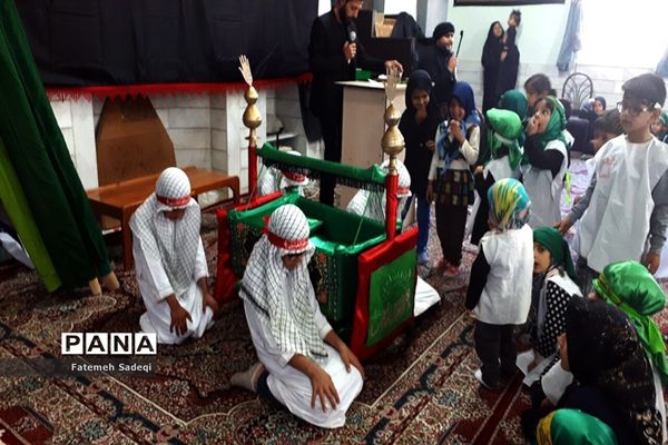 مراسم شیرخوارگان در روستای براندود شهرستان درمیان