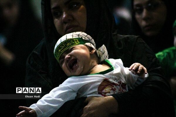 مراسم شیرخوارگان حسینی در مهدیه مشهد