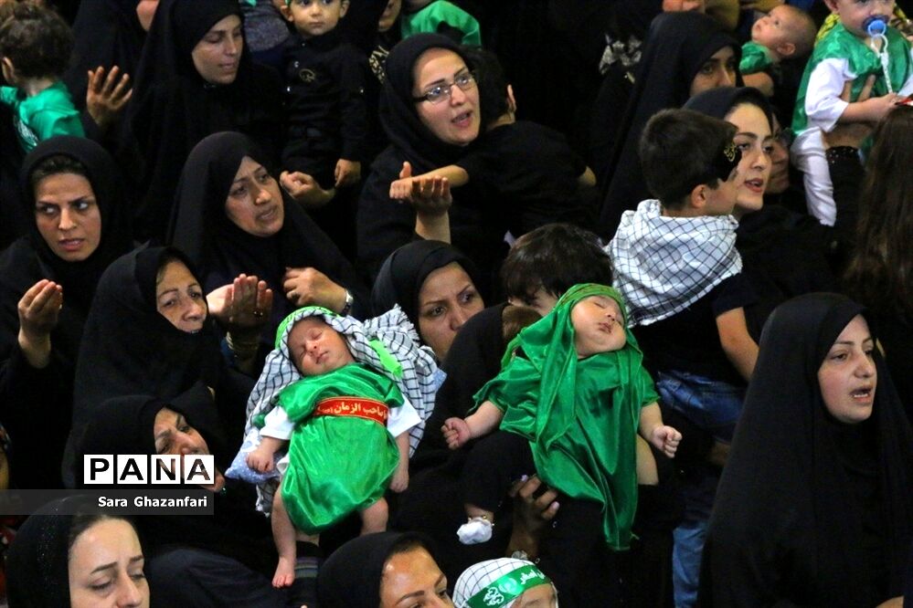 همایش شیرخوارگان حسینی در مصلی ساری
