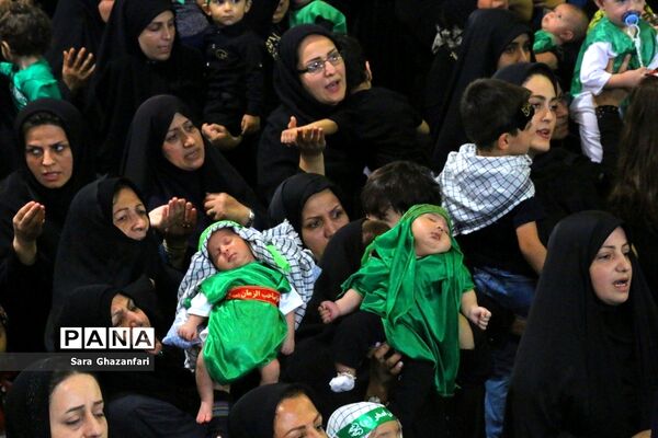 همایش شیرخوارگان حسینی در مصلی ساری